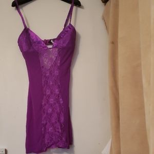 Lace and satin Frederick's of Hollywood Teddy SM